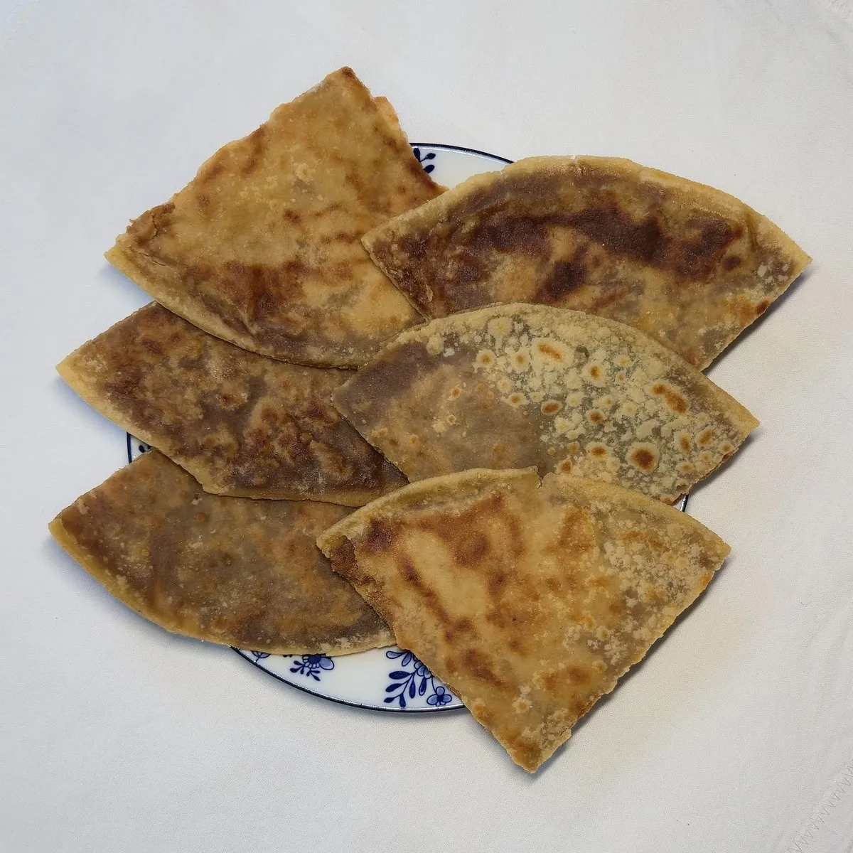 Gud poli — freshly made Indian flatbread