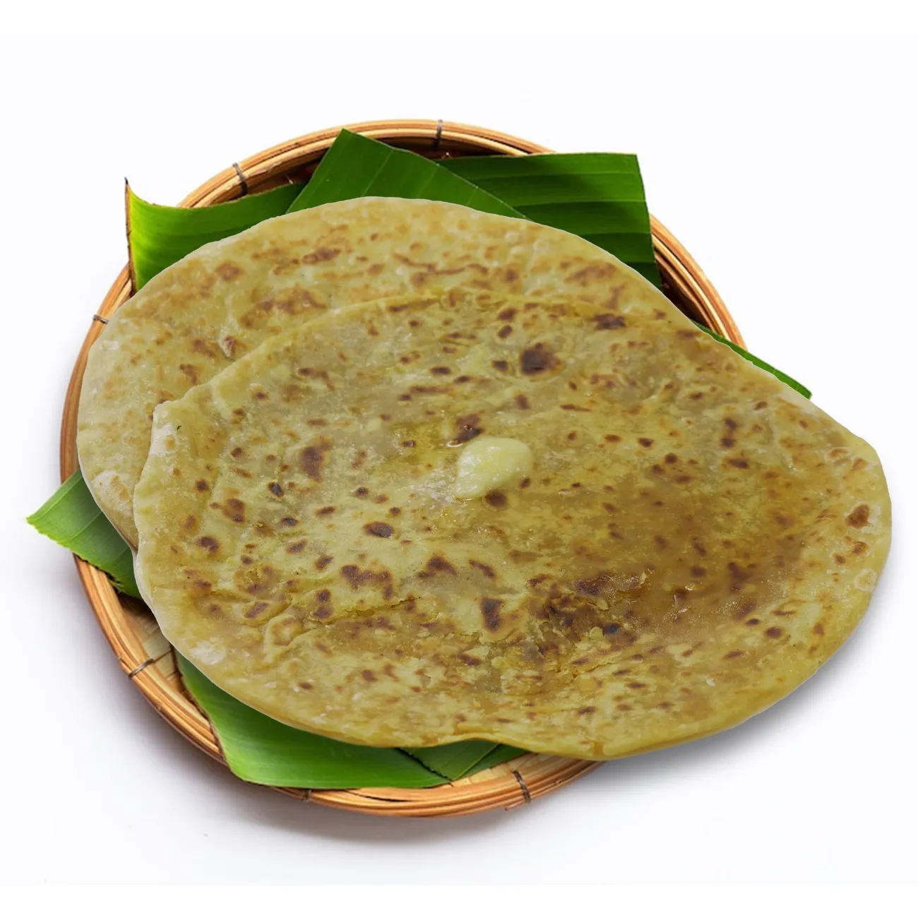 Puran poli — freshly made Indian flatbread