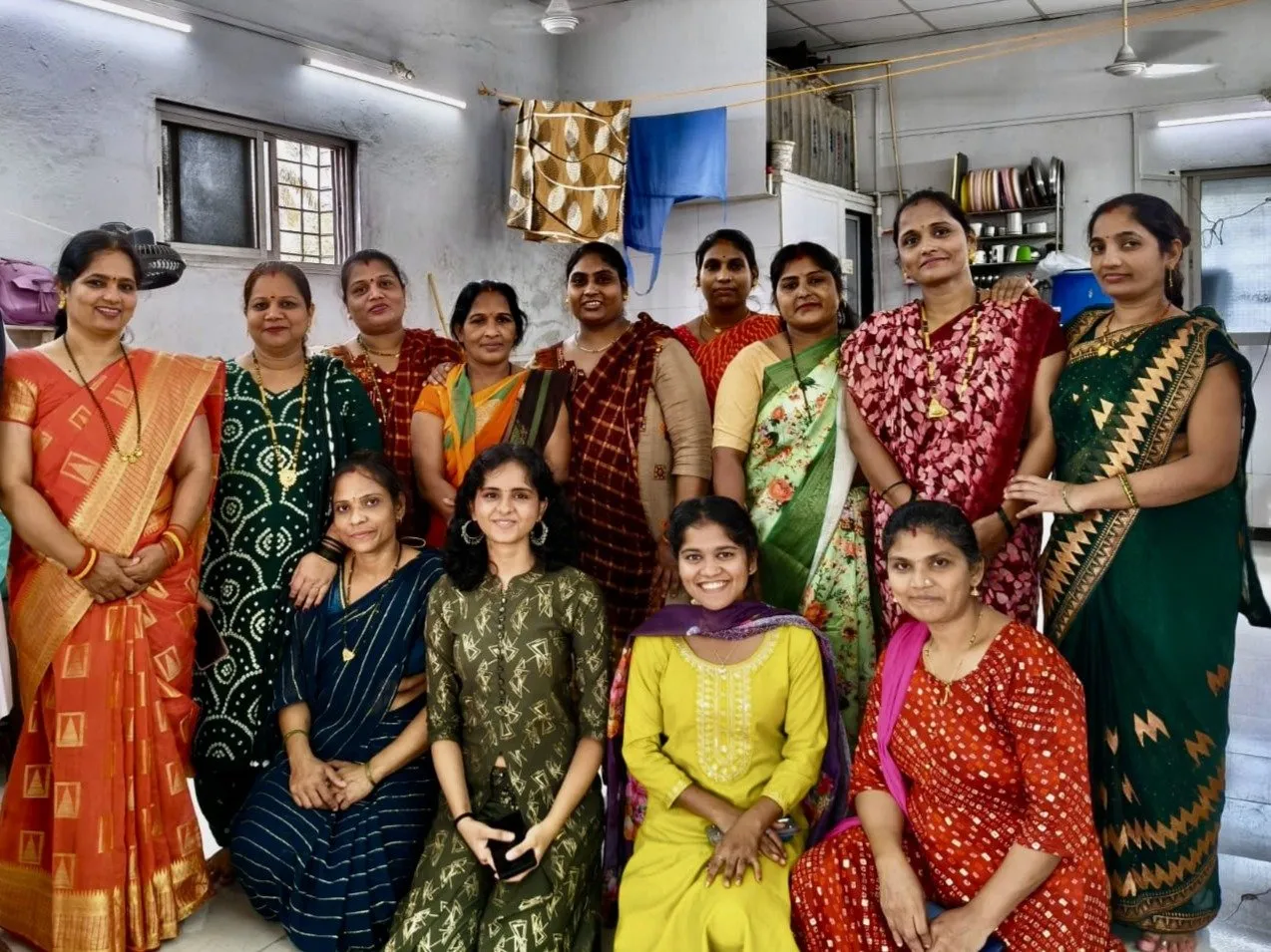The Leena's team — an all-women workforce of homemakers who hand-make our breads